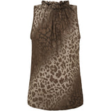MARTA DU CHATEAU Marta Du Chateau Dam topp MDCLUCINA Top Brown