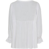 MARTA DU CHATEAU Marta Du Chateau dam blus MdcCoco 6137 Restudsalg White