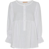 MARTA DU CHATEAU Marta Du Chateau dam blus MdcCoco 6137 Restudsalg White