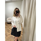 LULULIA Lululia dam blus LuEllen 5897 Shirt Sabbia