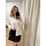 LULULIA Lululia dam blus LuEllen 5897 Shirt Sabbia