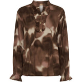 MARTA DU CHATEAU Marta Du Chateau dam skjorta MdcAya Shirt Fango617tpn