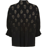 MARTA DU CHATEAU Marta Du Chateau dam skjorta MdcUnnur 6317 Shirt Blackfaded1941tps