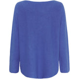 MARTA DU CHATEAU Marta Du Chateau dam stickad Dagmar 5001 Knit AWBlue9051