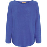 MARTA DU CHATEAU Marta Du Chateau dam stickad Dagmar 5001 Knit AWBlue9051