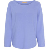 MARTA DU CHATEAU Marta Du Chateau dam stickad Dagmar 5001 Knit Azzurro9685