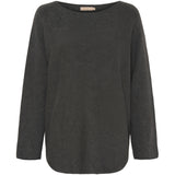 MARTA DU CHATEAU Marta Du Chateau dam stickad Dagmar 5001 Knit DarkGrey2003