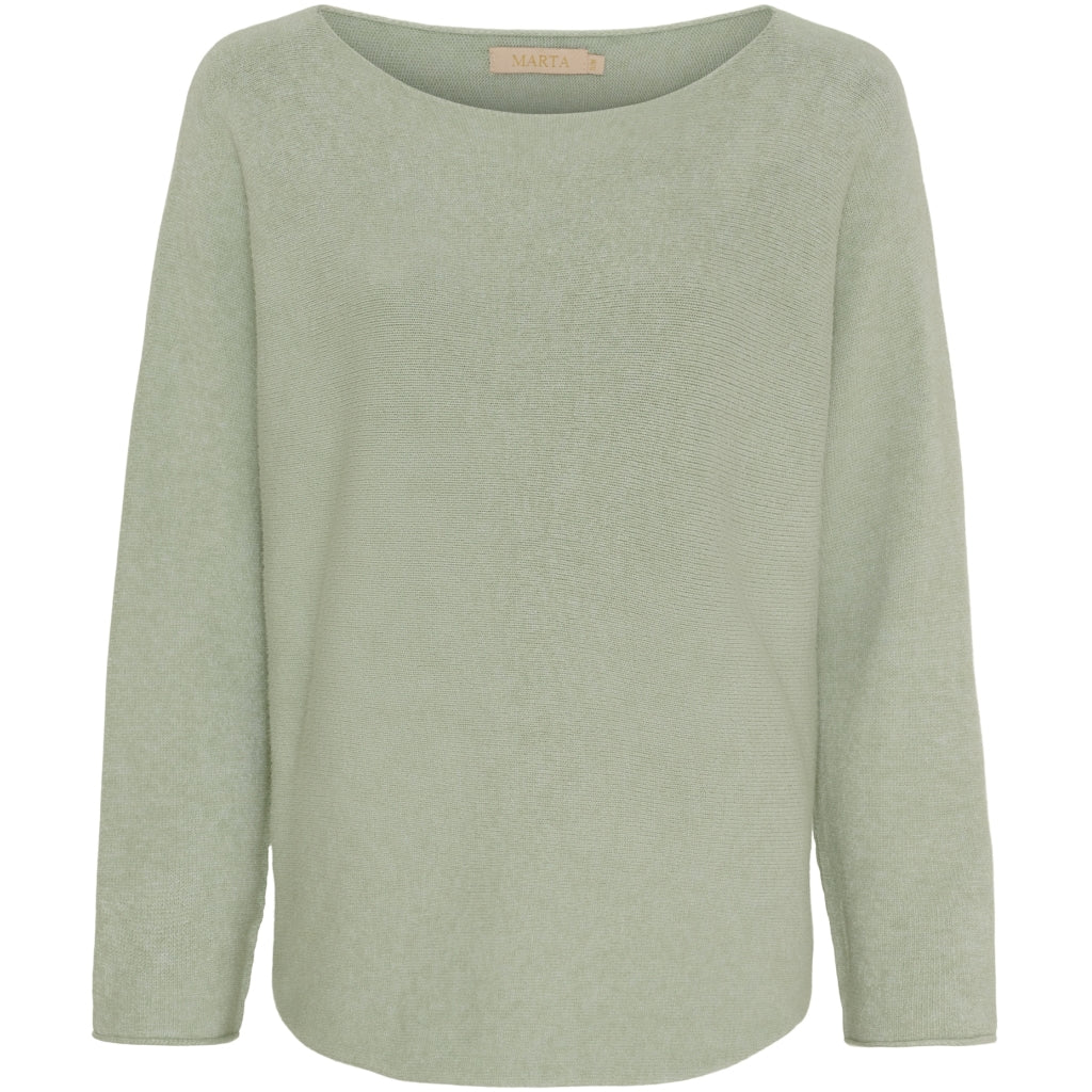 Marta Du Chateau dam stickad MdcMille - BabyPink3061