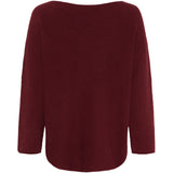 MARTA DU CHATEAU Marta Du Chateau dam stickad Dagmar 5001 Knit Wine