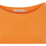 MARTA DU CHATEAU Marta Du Chateau dam stickad Dagmar 5001 Knit Orange14472