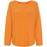 MARTA DU CHATEAU Marta Du Chateau dam stickad Dagmar 5001 Knit Orange14472