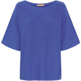 MARTA DU CHATEAU Marta Du Chateau dam stickad MdcSia Knit AW Blue