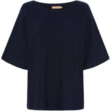 MARTA DU CHATEAU Marta Du Chateau dam stickad MdcSia Knit AW navy