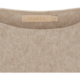 MARTA DU CHATEAU Marta Du Chateau dam stickad MdcSia Knit Medium Beige