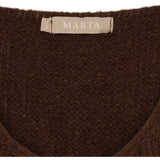 MARTA DU CHATEAU Marta Du Chateau dam väst MdcMarlene 5114 Vest Chocolate21525