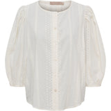 MARTA DU CHATEAU Marta du Chateau Dam Blus MdcValessia 58136M Blouse CREME