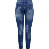 MARTA DU CHATEAU Marta du Chateau Dam Jeans MdcPloy Sw17291 Jeans Denim