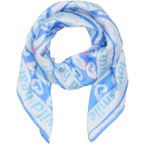MARTA DU CHATEAU Marta du Chateau Dam Scarf MdcEliane FA-Scarf Scarf Blue180