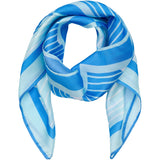 MARTA DU CHATEAU Marta du Chateau Dam Scarf MdcEliane FA-Scarf Scarf Blue181