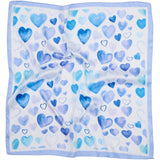 MARTA DU CHATEAU Marta du Chateau Dam Scarf MdcEliane FA-Scarf Scarf Blue90