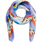 MARTA DU CHATEAU Marta du Chateau Dam Scarf MdcEliane FA-Scarf Scarf Blue