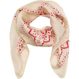 MARTA DU CHATEAU Marta du Chateau Dam Scarf MdcEliane FA-Scarf Scarf White/Red1511