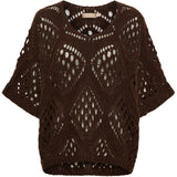MARTA DU CHATEAU Marta du Chateau Dam Stickad MdcNieve 65033 Knit Moro9542