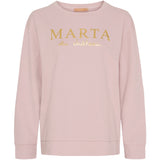 MARTA DU CHATEAU Marta du Chateau Dam Sweatshirt MdcAnnemette J-639 Sweatshirt Old Rose