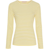 MARTA DU CHATEAU Marta du Chateau Dam långärmad T-Shirt MdcJosiane 49066 LS Tee Giallo/Greggio