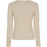 MARTA DU CHATEAU Marta du Chateau Dame Langærmet T-Shirt MdcCelia 38915 LS Tee beige4