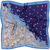 MARTA DU CHATEAU Marta du Chateau dam Scarf MdcJuline FA-Scarf Scarf Blue31208