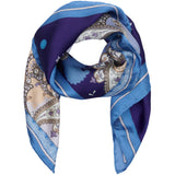 MARTA DU CHATEAU Marta du Chateau dam Scarf MdcJuline FA-Scarf Scarf Blue31208