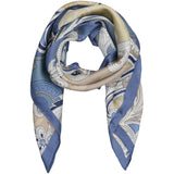 MARTA DU CHATEAU Marta du Chateau dam Scarf MdcJuline FA-Scarf Scarf Blue31232