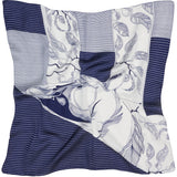 MARTA DU CHATEAU Marta du Chateau dam Scarf MdcJuline FA-Scarf Scarf Blue31321-2