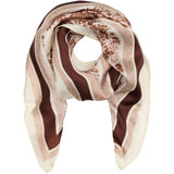 MARTA DU CHATEAU Marta du Chateau dam Scarf MdcJuline FA-Scarf Scarf Brown31274