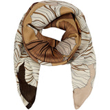 MARTA DU CHATEAU Marta du Chateau dam Scarf MdcJuline FA-Scarf Scarf Coffee3884