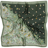 MARTA DU CHATEAU Marta du Chateau dam Scarf MdcJuline FA-Scarf Scarf Green31208