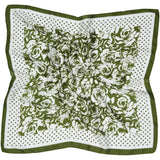 MARTA DU CHATEAU Marta du Chateau dam Scarf MdcJuline FA-Scarf Scarf Green31215