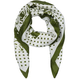 MARTA DU CHATEAU Marta du Chateau dam Scarf MdcJuline FA-Scarf Scarf Green31215