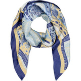 MARTA DU CHATEAU Marta du Chateau dam Scarf MdcJuline FA-Scarf Scarf Navy11120