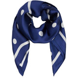 MARTA DU CHATEAU Marta du Chateau dam Scarf MdcJuline FA-Scarf Scarf Navy1515