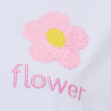 MARTA DU CHATEAU Marta du Chateau dam T-shirt MdcAvella 84275-Blomma T-shirt White/Pink
