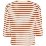 MARTA DU CHATEAU Marta du Chateau dam T-shirt MdcBrooklyn 58351 T-shirt Beige/Rust