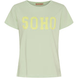 MARTA DU CHATEAU Marta du Chateau dam T-shirt MdcHerdis 84275 T-shirt Mint16/Yellow