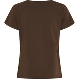 MARTA DU CHATEAU Marta du Chateau dam T-shirt MdcHerdis 84275 T-shirt Moro5/Beige