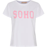 MARTA DU CHATEAU Marta du Chateau dam T-shirt MdcHerdis 84275 T-shirt White/Baby