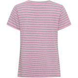 MARTA DU CHATEAU Marta du Chateau dam T-shirt MdcHertha 84275-1852S T-shirt Pink/Grey
