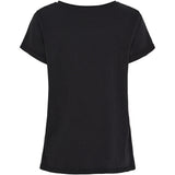 MARTA DU CHATEAU Marta du Chateau dam T-shirt MdcLillian 42005 Restudsalg Black
