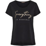MARTA DU CHATEAU Marta du Chateau dam T-shirt MdcLillian 42005 Restudsalg Black
