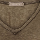 MARTA DU CHATEAU Marta du Chateau dam T-shirt MdcMarianna 22637 T-shirt Moro